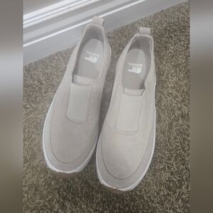 Sorrel Out N About Light Suede Slip On Sneaker